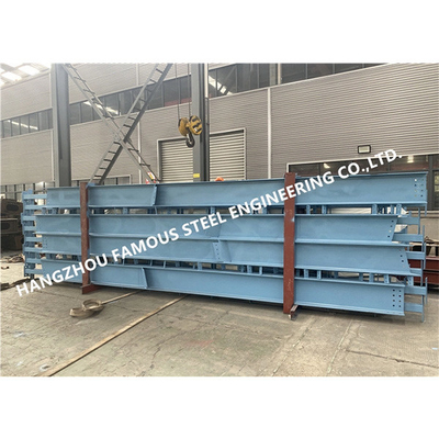 Q355b Galvanized Steel Truss Structure Fabrication USA UK Standard