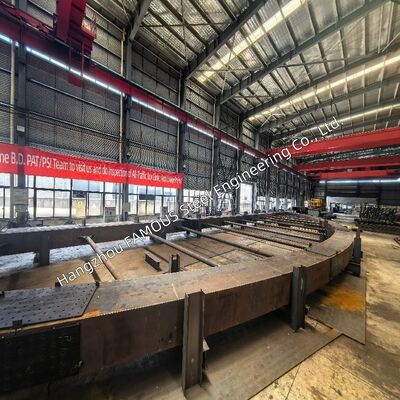 Custom Fabricated AASHTO LRFD Steel Arch Bridge for Heavy-Duty Highway Infrastructure