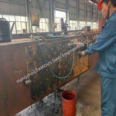 Shop Welded AASHTO LRFD Steel Arch Bridge for Permanent Road Construction Works