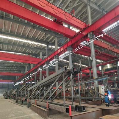 EN 1090-Certified Galvanized Steel Truss for Large-Span Workshops and Commercial Complexes