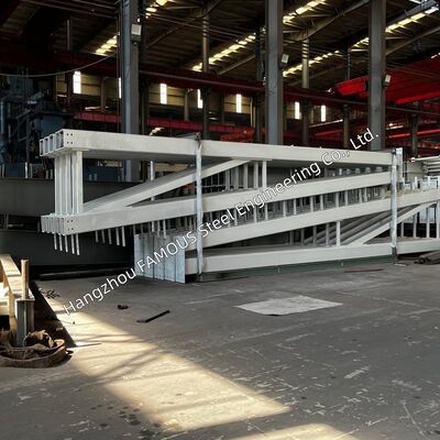 AISC 360 Certified Prefab Box Section Portal Frame Rafter for Industrial Steel Workshop