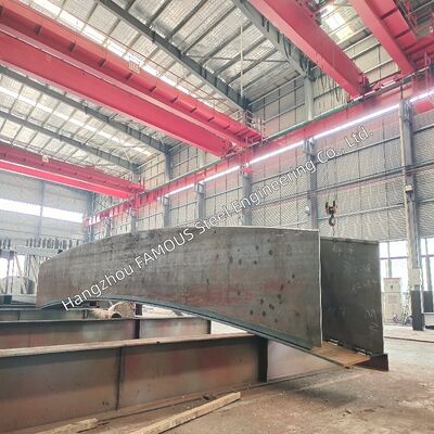 Hot-dip Galvanized AASHTO LRFD Steel Arch Bridge for Coastal Traffic Infrastructure