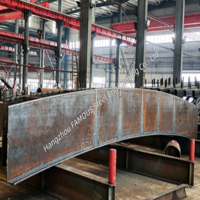 Hot-dip Galvanized AASHTO LRFD Steel Arch Bridge for Coastal Traffic Infrastructure