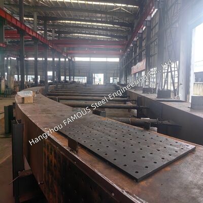 AASHTO LRFD20 Certified Box Girder Steel Bridge with AWS D1.5M Standard Welding Process