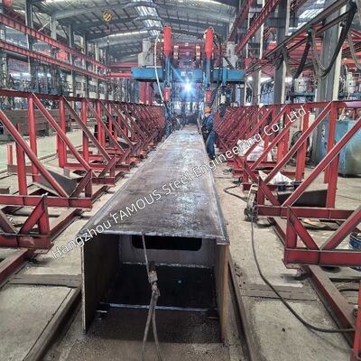 AASHTO LRFD20 Certified Box Girder Steel Bridge with AWS D1.5M Standard Welding Process