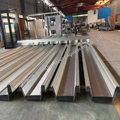 Long-Span Steel Bridge Deck Forms – ComFlor 210 Equivalent Composite Floor Decking